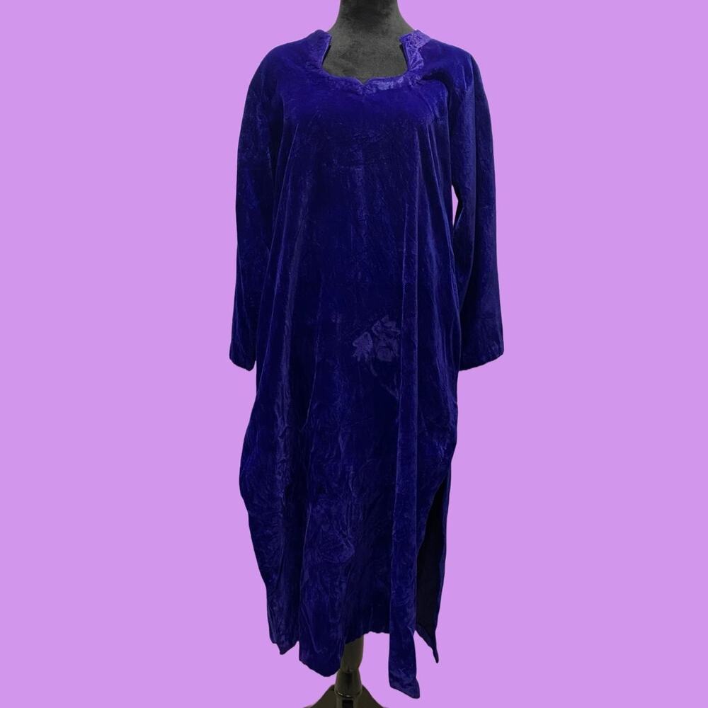 Rare royal blue velvet